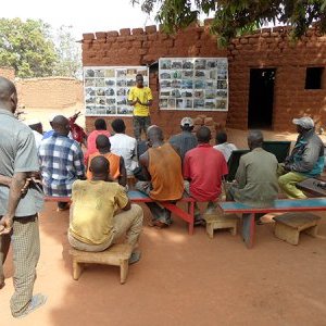 Rural awareness raising campaign in Burkina Faso