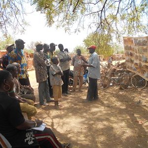 Rural awareness raising campaign in Burkina Faso