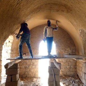 Chantier du magasin de stockage de Minkiri (Mali)