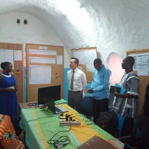 Visite de l'Ambassadeur de France au Burkina Faso
