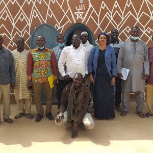 Visite d'ENABEL sur le projet
