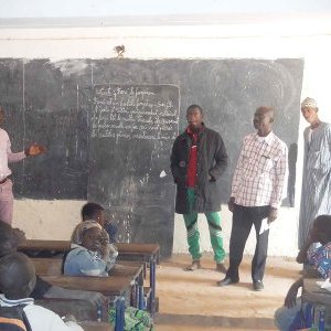 Visit of the NV School of Kati with Kounda 78