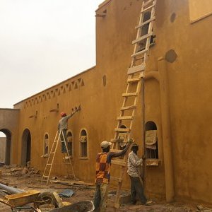 Construction of the Maison des Yvelines in Ourrosogui (Senegal)