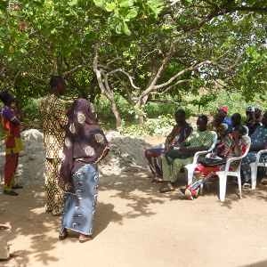 Sensibilisation des organisation paysannes au Bénin