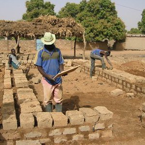 Construction of the first wall
